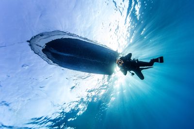 Pantelis Kranos (Cyprus) - Below the diving boat